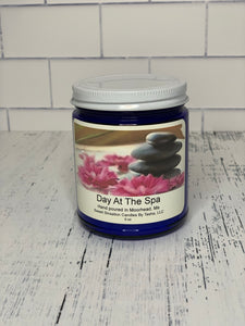 Day At The Spa 9 oz Wooden Wick Candle