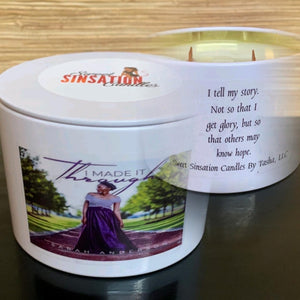 15 oz  Wooden Wick Personalized Candles